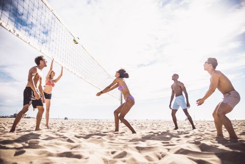 beach volleyball 