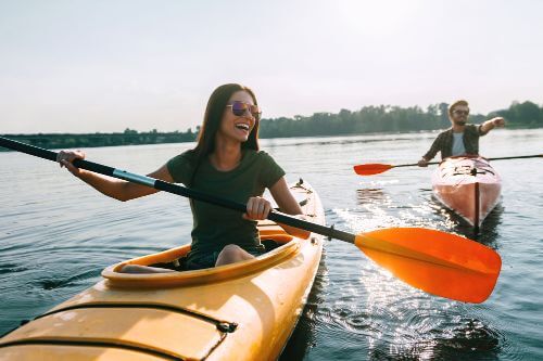 summer kayaking 