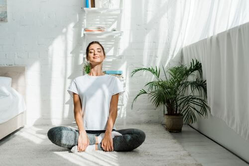 establishing a yoga routine 