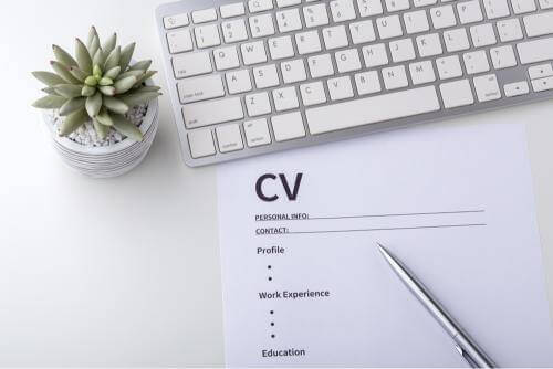 Simple formatted CV